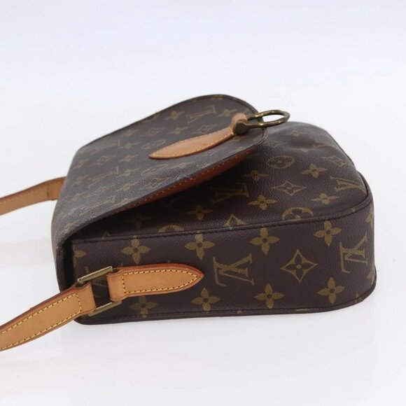 LOUIS VUITTON Monogram Saint Cloud GM Shoulder Bag M51242 LV Auth 152303 - Picture 4 of 15